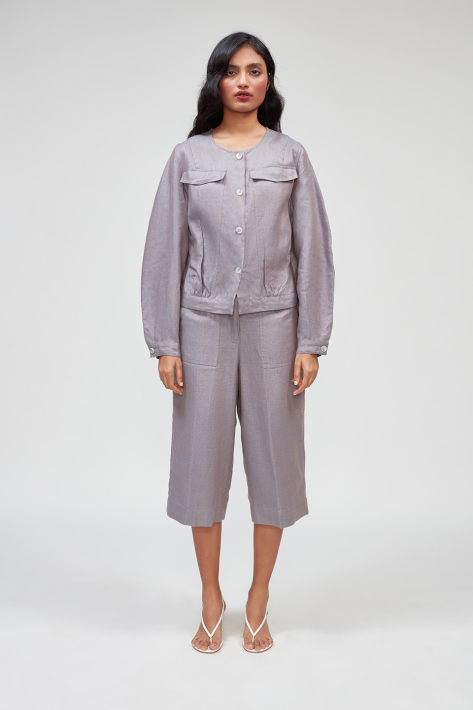 Bhaane lavendermelange park pants