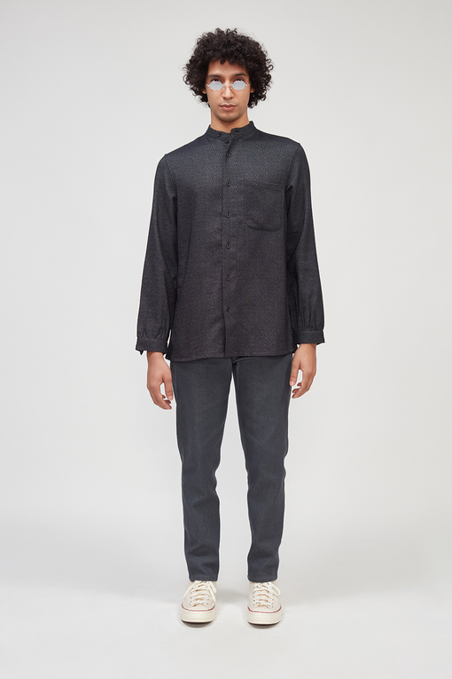 Bhaane Man Black Full Sleeve Shirt Online