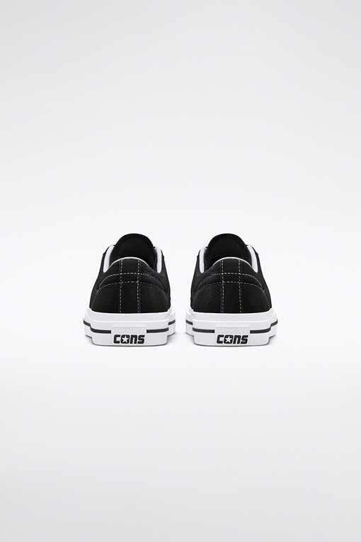 Unisex Converse CONS One Star Pro Suede Low Top - Black-black-white | Shop  Online | bhaane