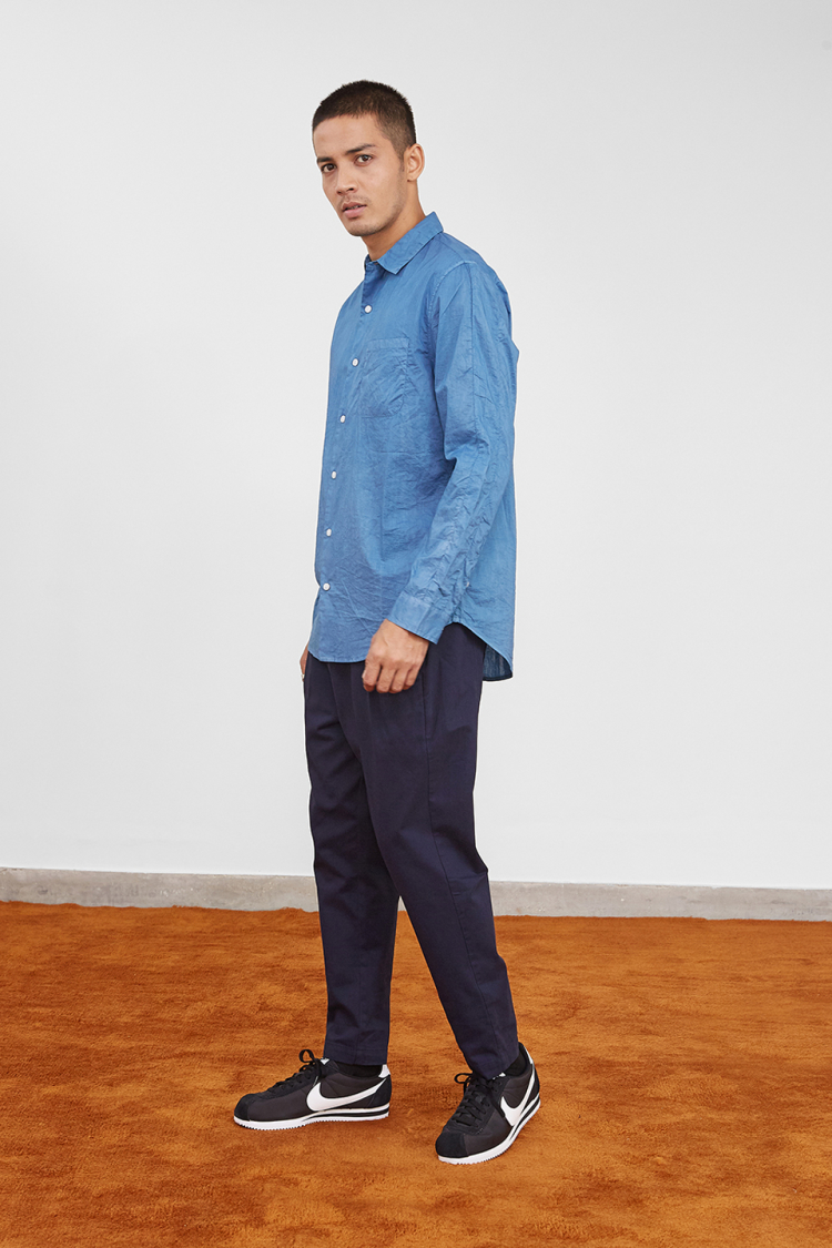 Bhaane sky jam shirt