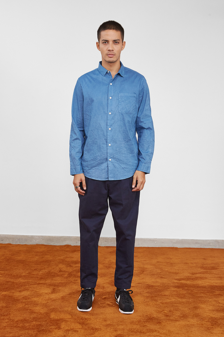 Bhaane sky jam shirt