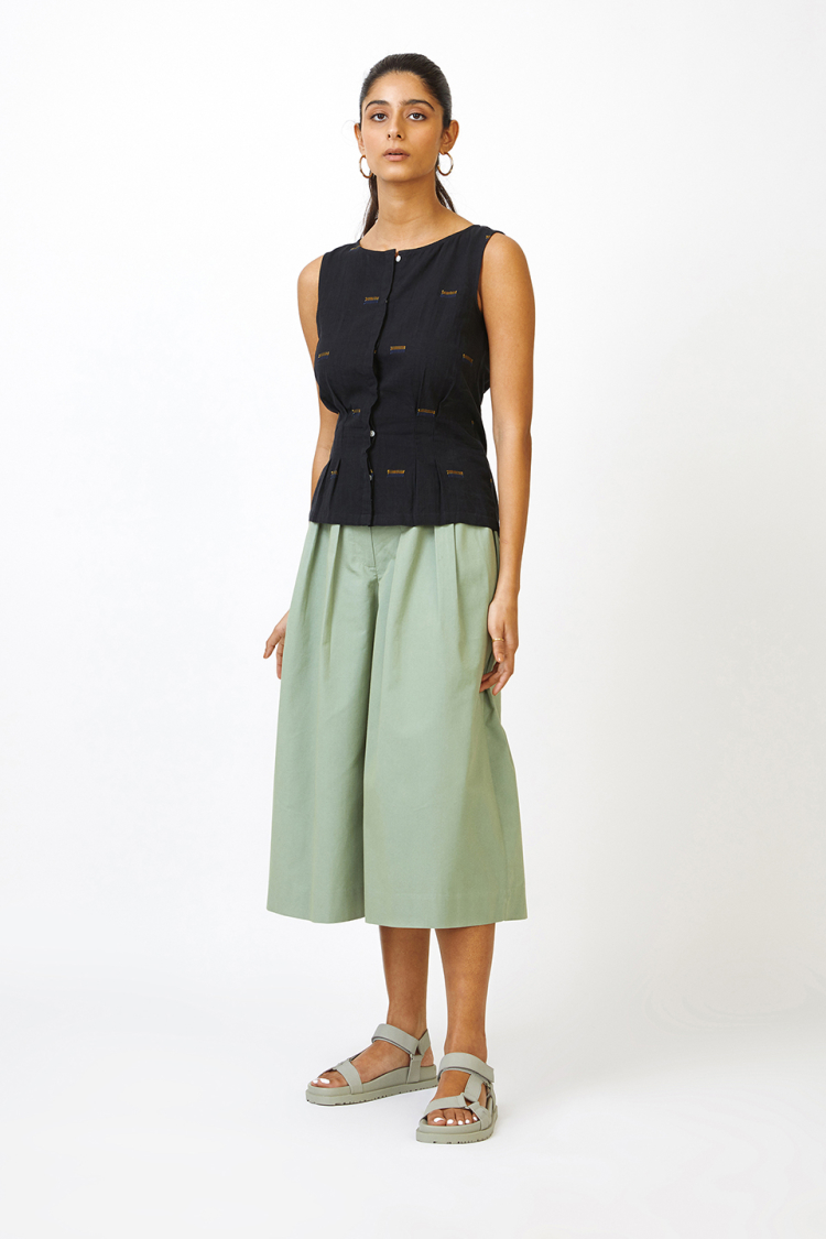 Bhaane black jam top