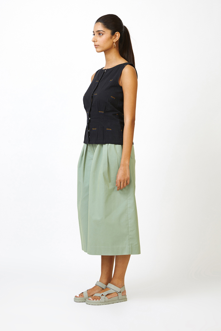 Bhaane black jam top