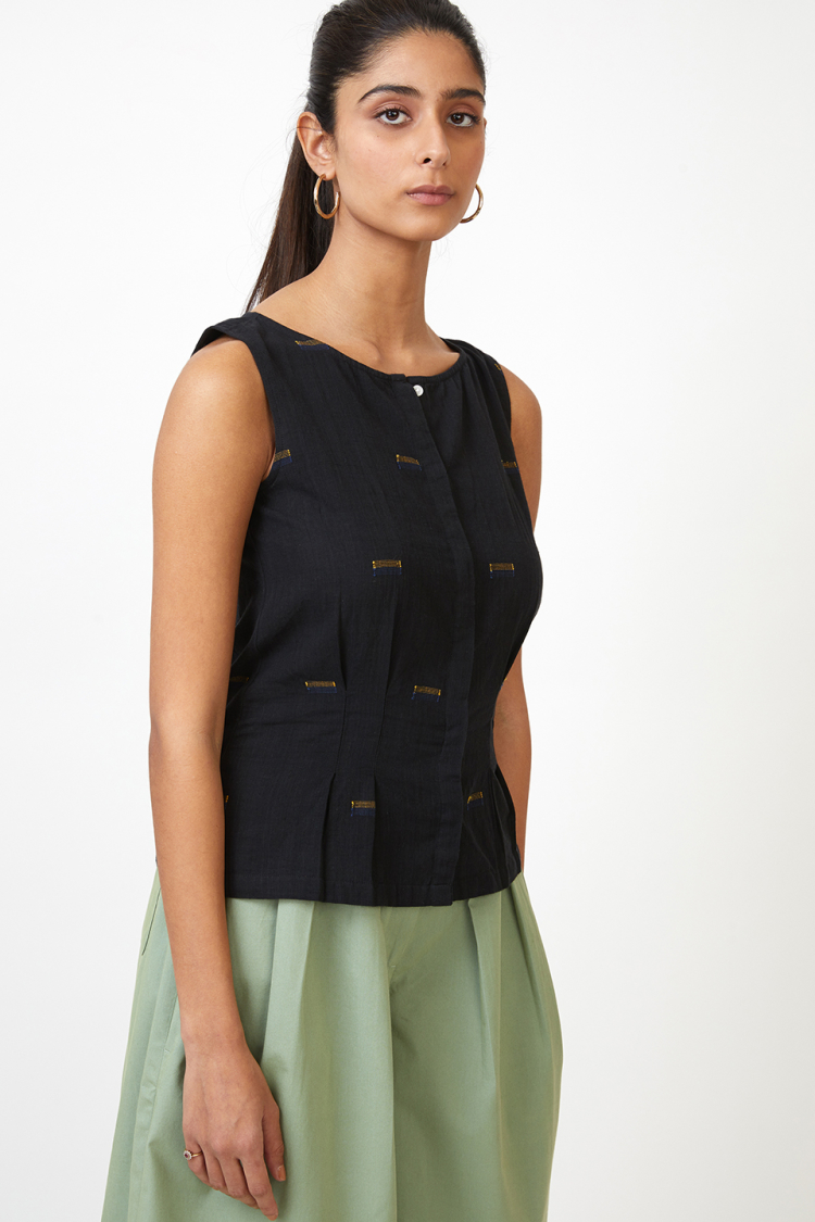 Bhaane black jam top