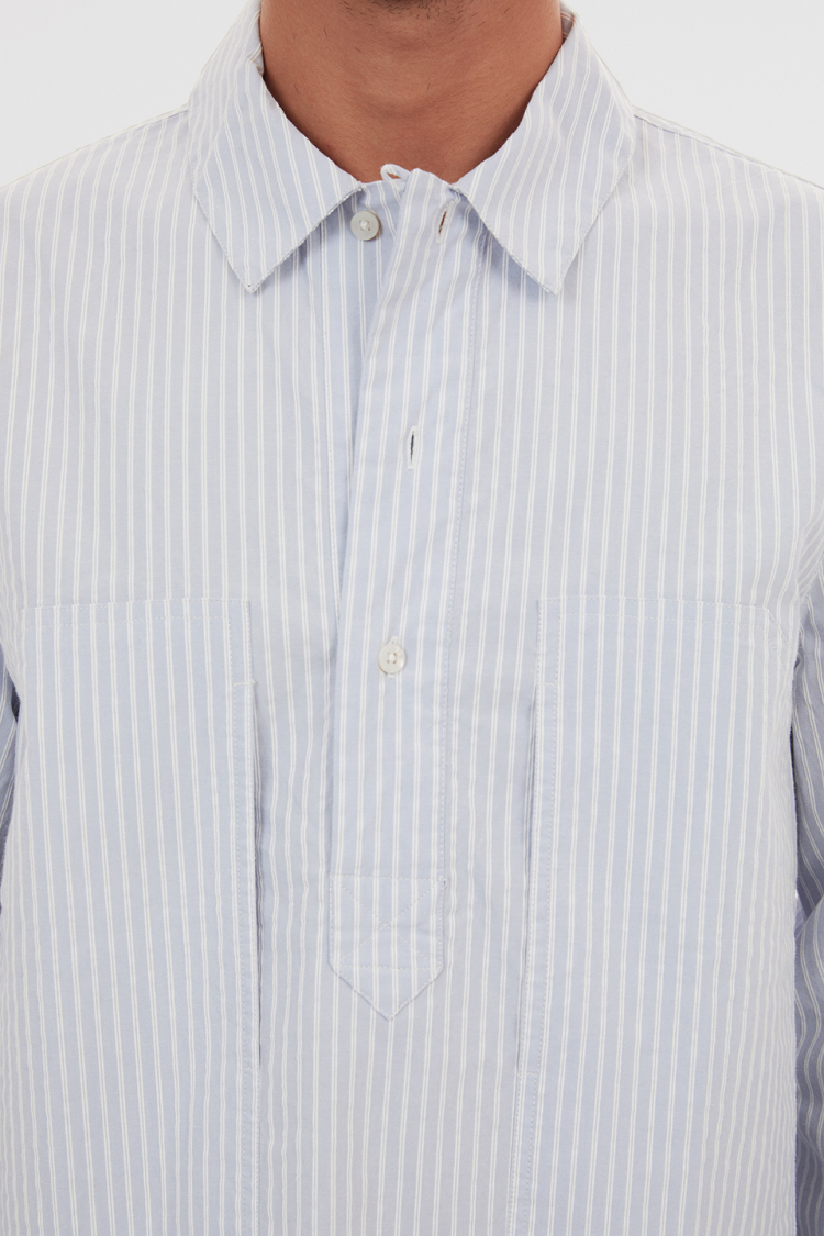 Bhaane blueandwhite yo ko pullover