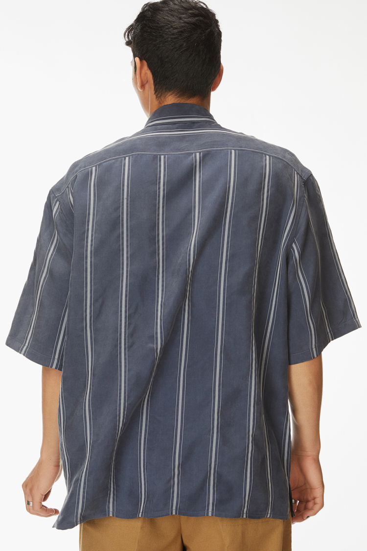 Bhaane blueberrystripes boy shirt