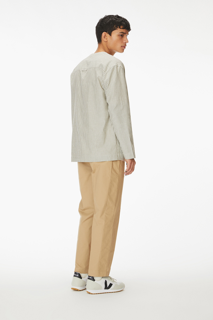 Bhaane carbonstripes normandy shirt
