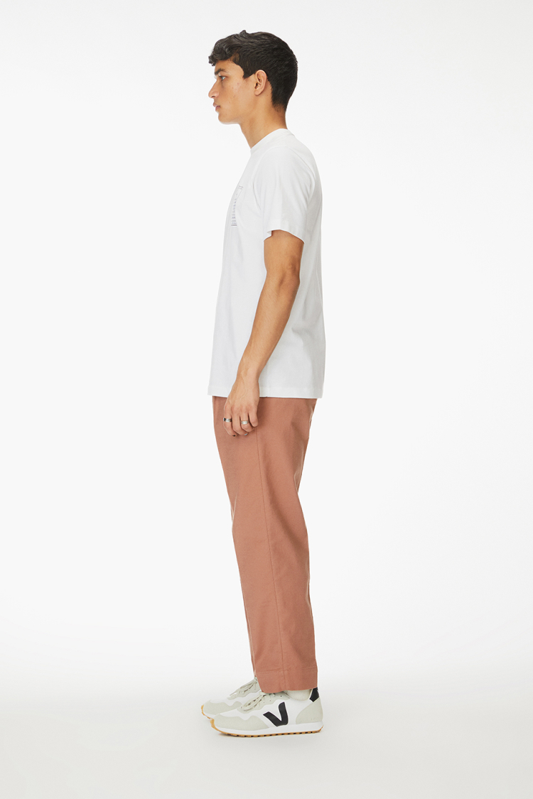 Bhaane white ode boy tee