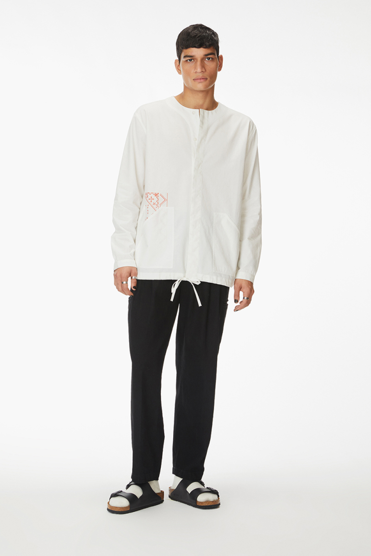 Bhaane vanilla draw shirt