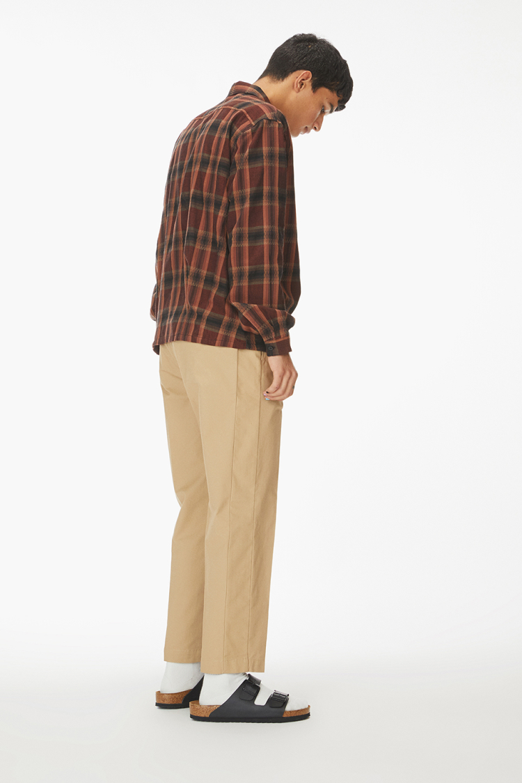 Bhaane tortoisecheck tug shirt