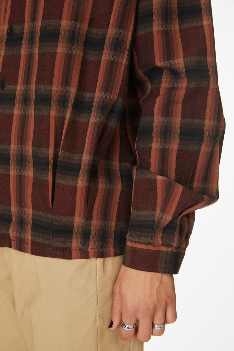 Bhaane tortoisecheck tug shirt