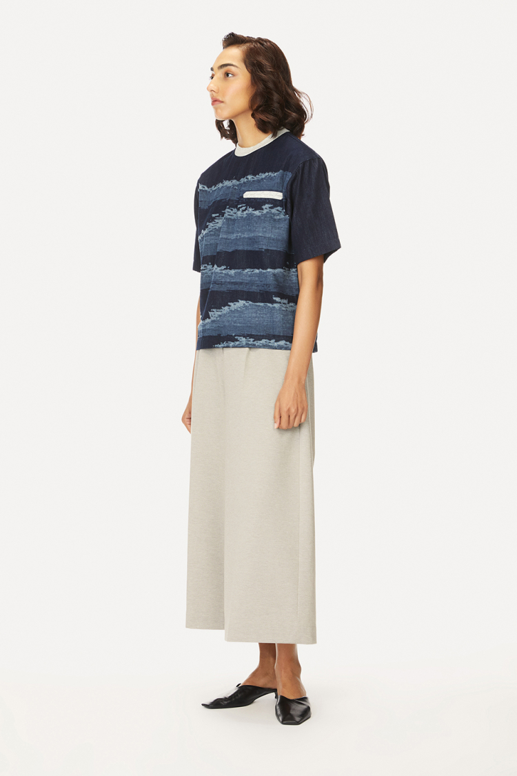 Bhaane indigo tea top