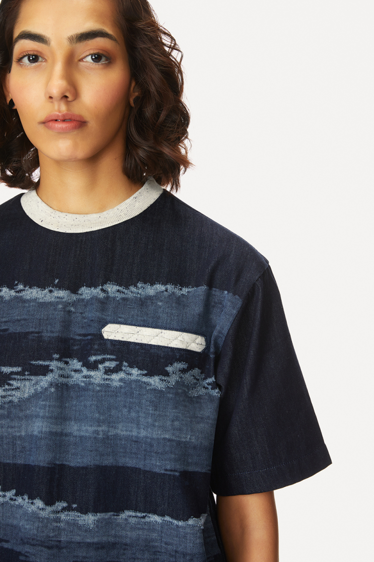 Bhaane indigo tea top