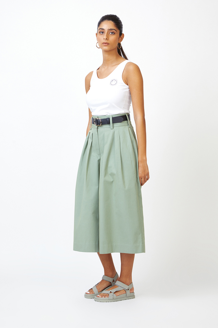 Bhaane white love tank