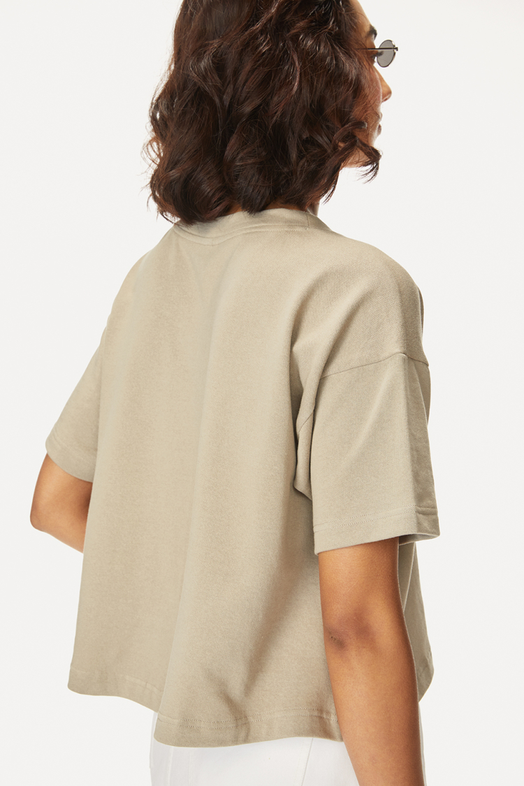 Bhaane tan slouch top