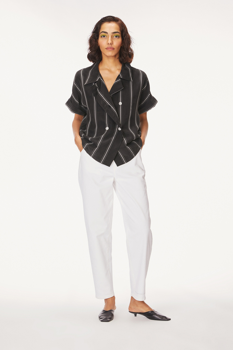 Bhaane blackstripe winona top