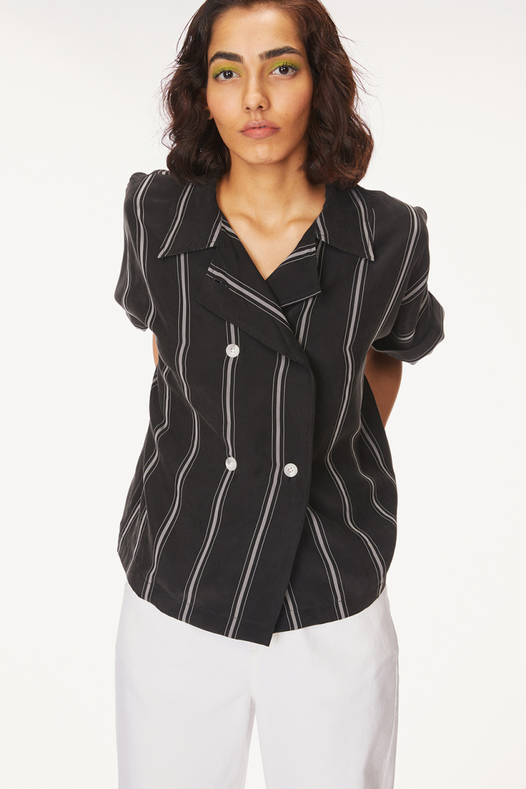Bhaane blackstripe winona top