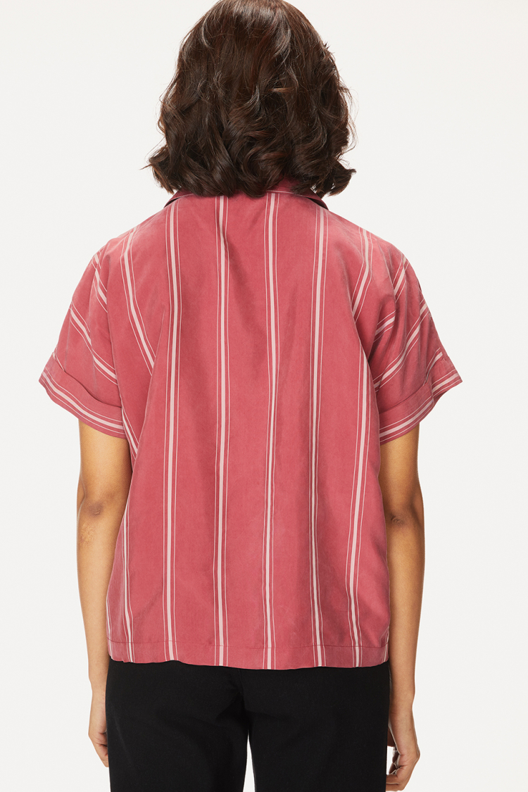 Bhaane raspberrystripe winona top