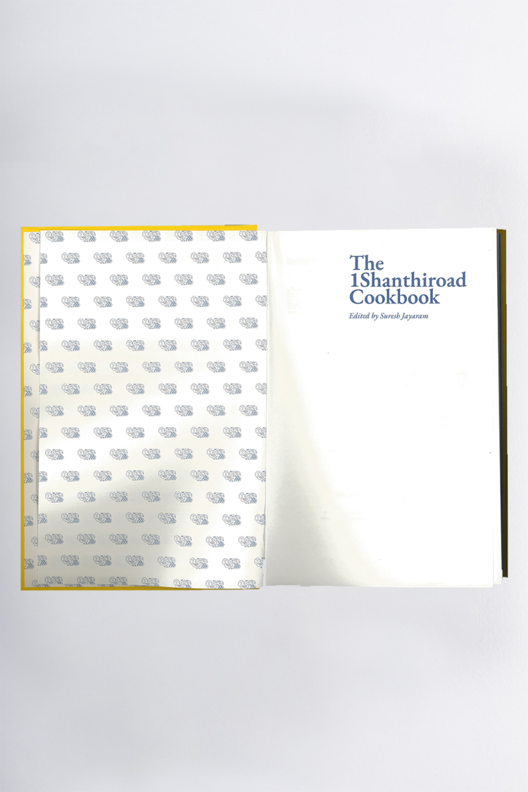 Reliable Copy NA The 1Shanthiroad Cookbook - Yellow Hardcover