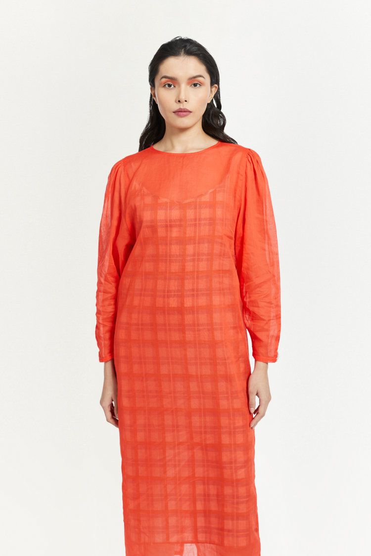 Bhaane Scarlet Shikhandi Dress