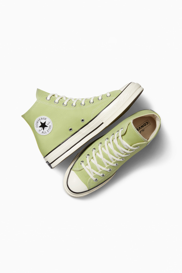 Converse Green unisex converse chuck 70 canvas high top